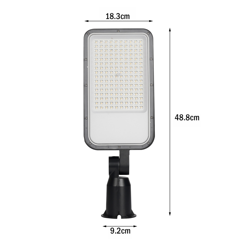 Brilagi - світлодіодний вуличний світильник URBANLIGHT LED/100W/230V чорний IP65