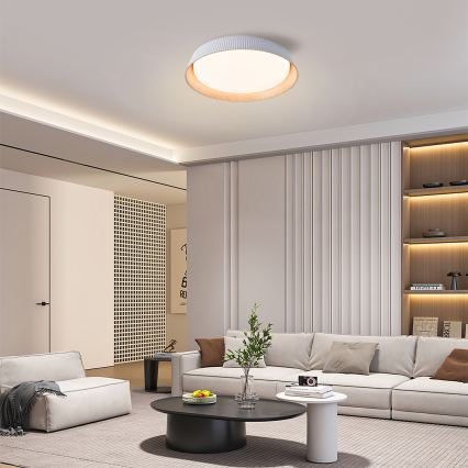 Brilagi - LED затемнюваний стельовий світильник ORINO LED/54W/230V 3000-6000K білий діам. 43 cm + пульт дистанційного керування