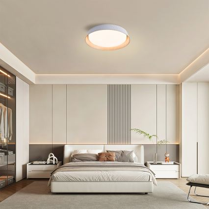 Brilagi - LED затемнюваний стельовий світильник ORINO LED/54W/230V 3000-6000K білий діам. 43 cm + пульт дистанційного керування