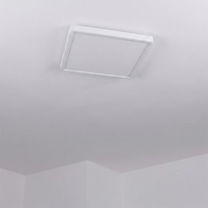 Brilagi - димований стельовий світильник ESTELA SQUARE LED/36Вт/230В 3000-6500К 31x31 см білий + пульт дистанційного керування