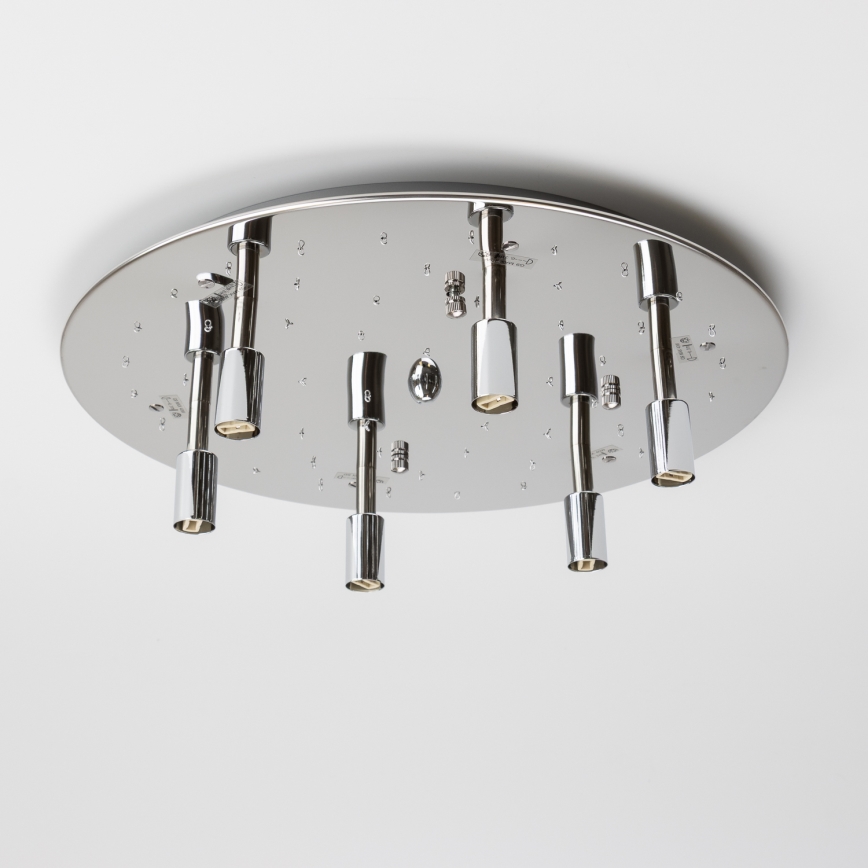 Brilagi - Світлодіодний кришталевий стельовий світильник JEWEL 6xG9/42W/230V