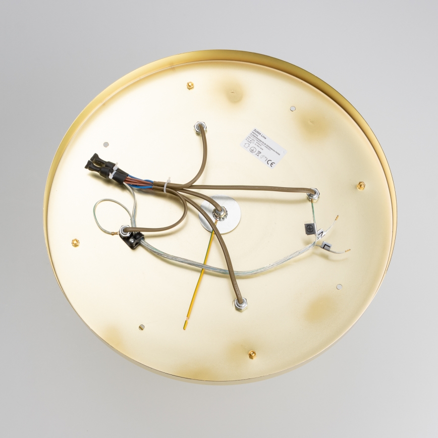 Brilagi - LED кришталевий стельовий світильник MOZART 5xE14/40W/230V, діаметр 40 см, золотий