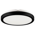 Brilagi - Світлодіодний стельовий світильник для ванної кімнати PERA LED/24W/230V діаметр 28 см IP65 чорний