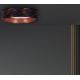 Brilagi - Світлодіодний стельовий світильник VELVET STAR LED/24W/230V діаметр 40 см  чорний/мідний