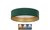 Brilagi - Світлодіодний стельовий світильник VELVET STAR LED/24W/230V діаметр 40 см  зелений/золотий