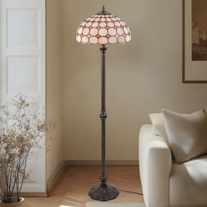 BRILAGI - Tiffany вітражна підлогова лампа DORAN 2xE27/60W/230V