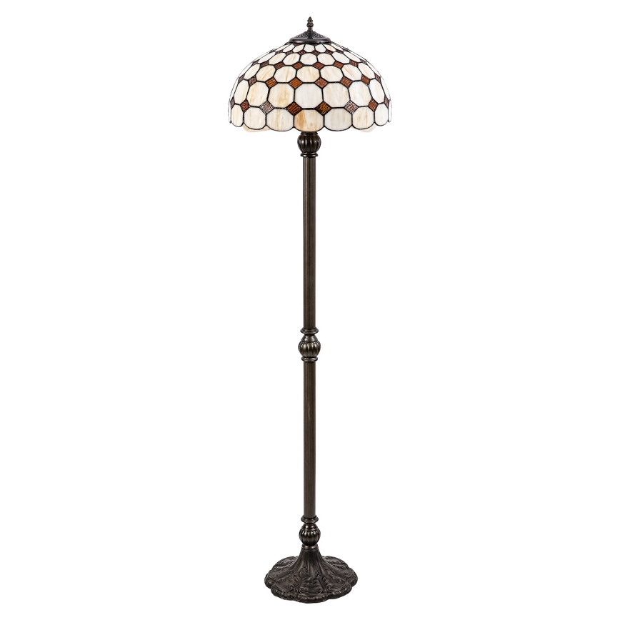 BRILAGI - Tiffany вітражна підлогова лампа DORAN 2xE27/60W/230V