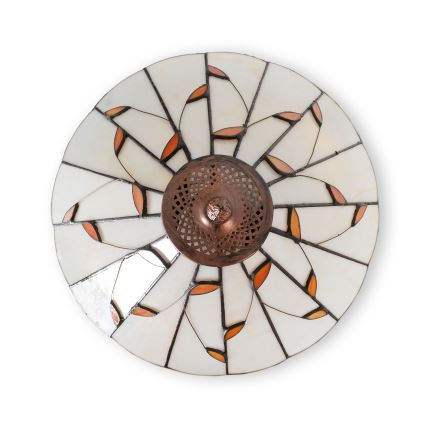 Brilagi - Tiffany вітражна підлогова лампа FOLIA 2xE27/60W/230V