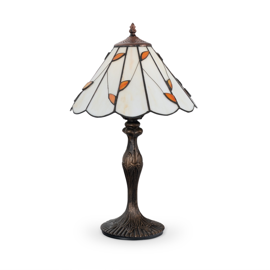 Brilagi - Tiffany витражная настольная лампа FOLIA 1xE27/60W/230V