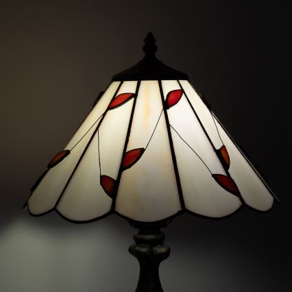 Brilagi - Tiffany витражная настольная лампа FOLIA 1xE27/60W/230V