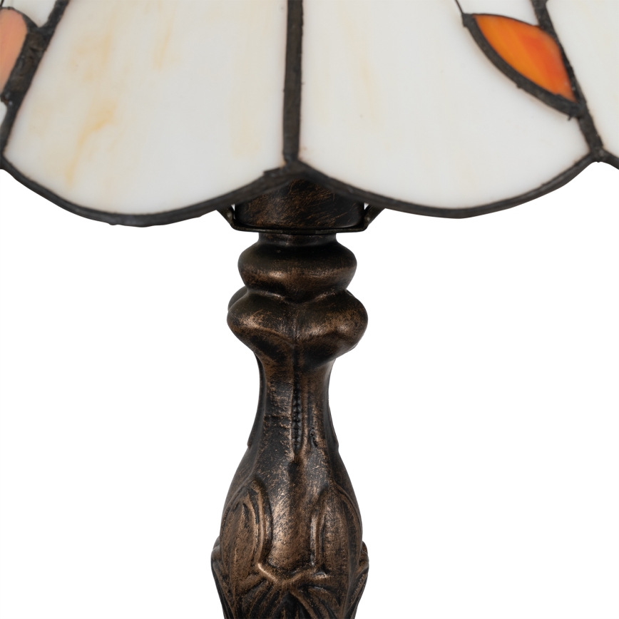Brilagi - Tiffany витражная настольная лампа FOLIA 1xE27/60W/230V