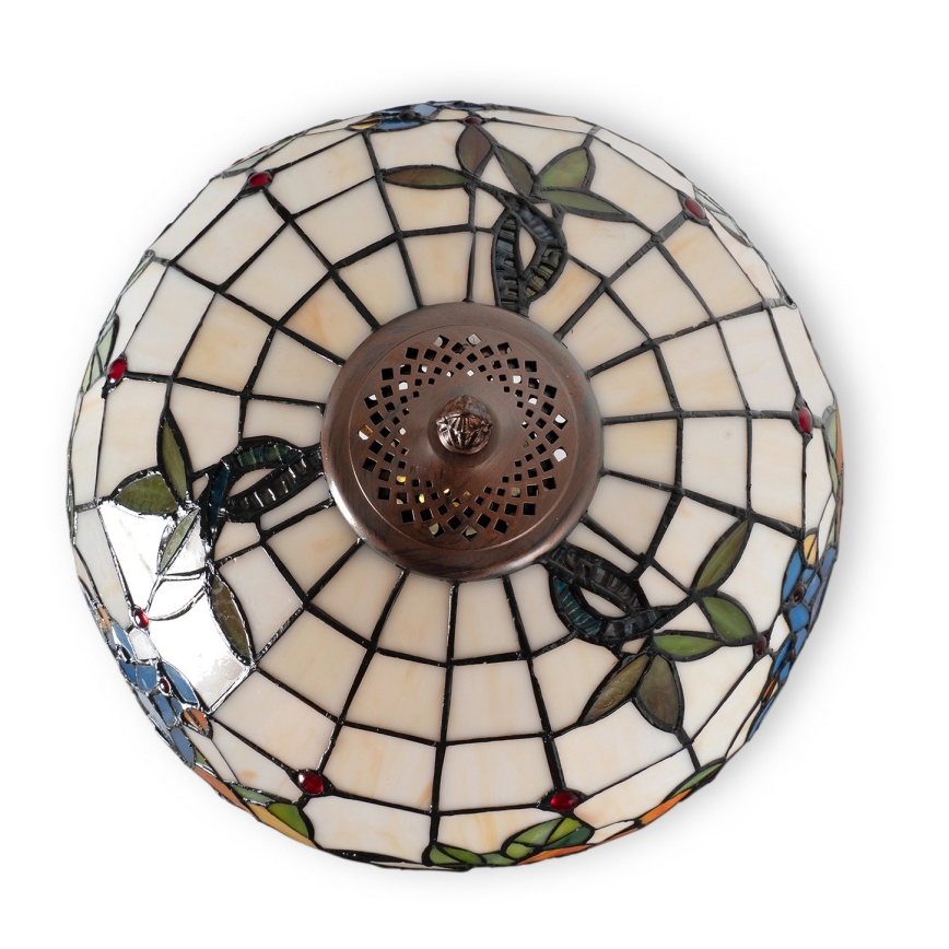 Brilagi - Tiffany витражная настольная лампа JUNGLE 1xE27/60W/230V