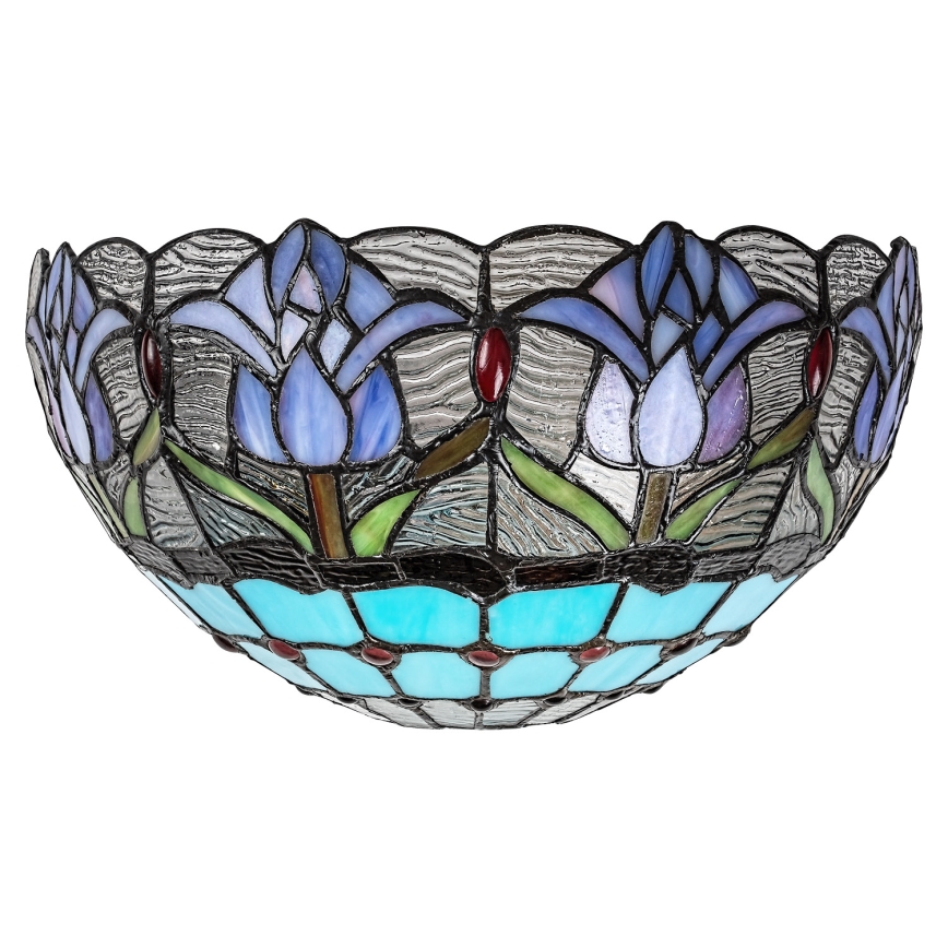 Brilagi - Tiffany вітражний настінний світильник LORAS 1xE14/40W/230V