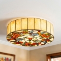 BRILAGI - Tiffany витражный потолочный светильник JUNGLE 2xE27/60W/230V диам. 40 см