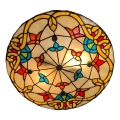 Brilagi - Tiffany витражный потолочный светильник MIRABELLA 3xE27/60W/230V диаметр 40 см