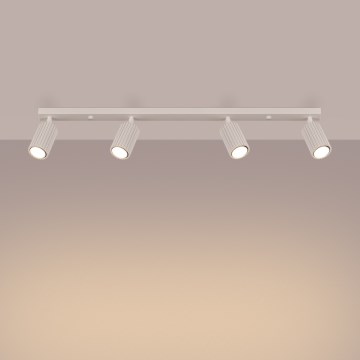Brilagi - Точечный светильник CRESTO 4xGU10/10W/230V кремовый