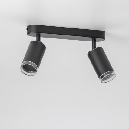 Brilagi - Точечный светильник для ванной комнаты SELE 2xGU10/30W/230V IP44 черный