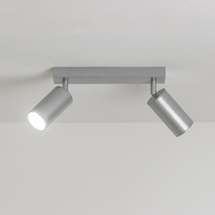 Brilagi - Точечный светильник для ванной комнаты SELE 2xGU10/30W/230V IP44 серебристый