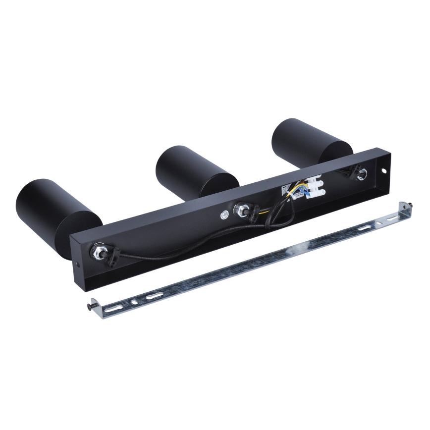 Brilagi - Точечный светильник SELE 3xGU10/30W/230V черный/золотистый