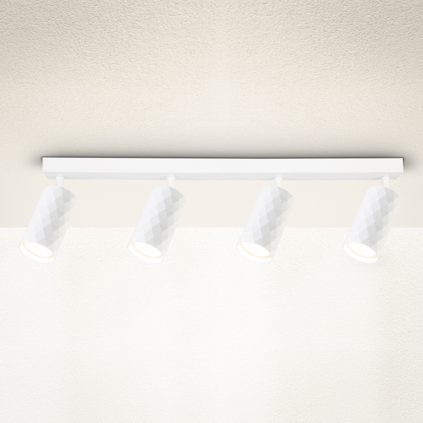 Brilagi - Точечный светильник SELE DIAMANT 4xGU10/30W/230V белый