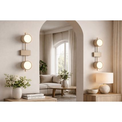 Brilagi - Точечный светильник 2xGX53/12W/230V бежевый