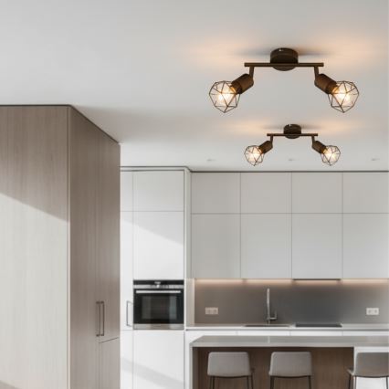 Brilagi - Точечный светильник CAGE 2xE14/40W/230V