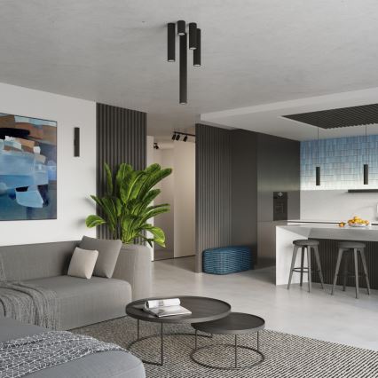 Brilagi - Точечный светильник CRESTO 1xGU10/10W/230V 10 см черный