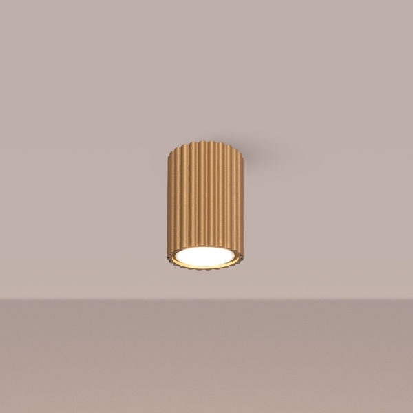 Brilagi - Точечный светильник CRESTO 1xGU10/10W/230V 10 см золотистый