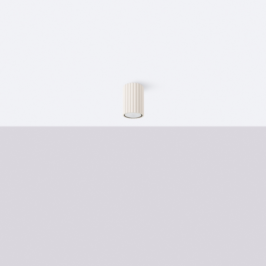 Brilagi - Точечный светильник CRESTO 1xGU10/10W/230V 10 см кремовый