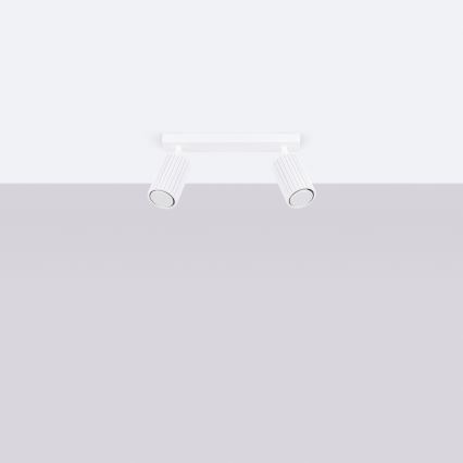 Brilagi - Точечный светильник CRESTO 2xGU10/10W/230V белый