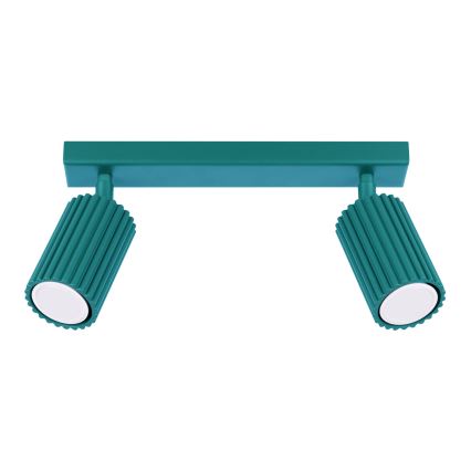 Brilagi - Точечный светильник CRESTO 2xGU10/10W/230V бирюзовый