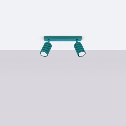 Brilagi - Точечный светильник CRESTO 2xGU10/10W/230V бирюзовый