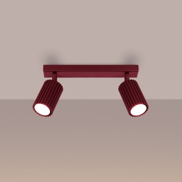 Brilagi - Точечный светильник CRESTO 2xGU10/10W/230V бордовый