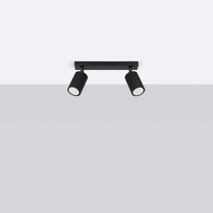 Brilagi - Точечный светильник CRESTO 2xGU10/10W/230V черный