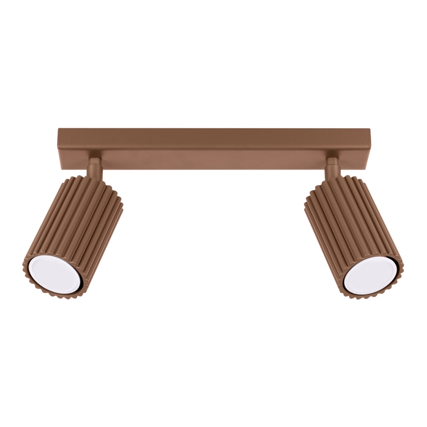 Brilagi - Точечный светильник CRESTO 2xGU10/10W/230V коричневый