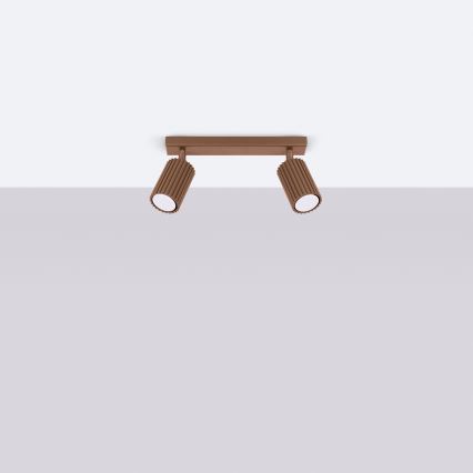 Brilagi - Точечный светильник CRESTO 2xGU10/10W/230V коричневый