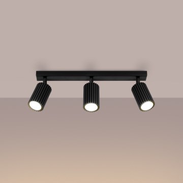 Brilagi - Точечный светильник CRESTO 3xGU10/10W/230V черный