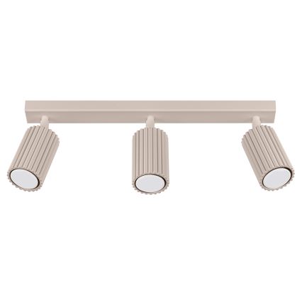 Brilagi - Точечный светильник CRESTO 3xGU10/10W/230V серо-коричневый