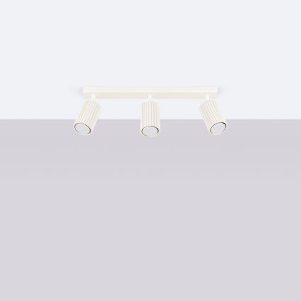 Brilagi - Точечный светильник CRESTO 3xGU10/10W/230V кремовый