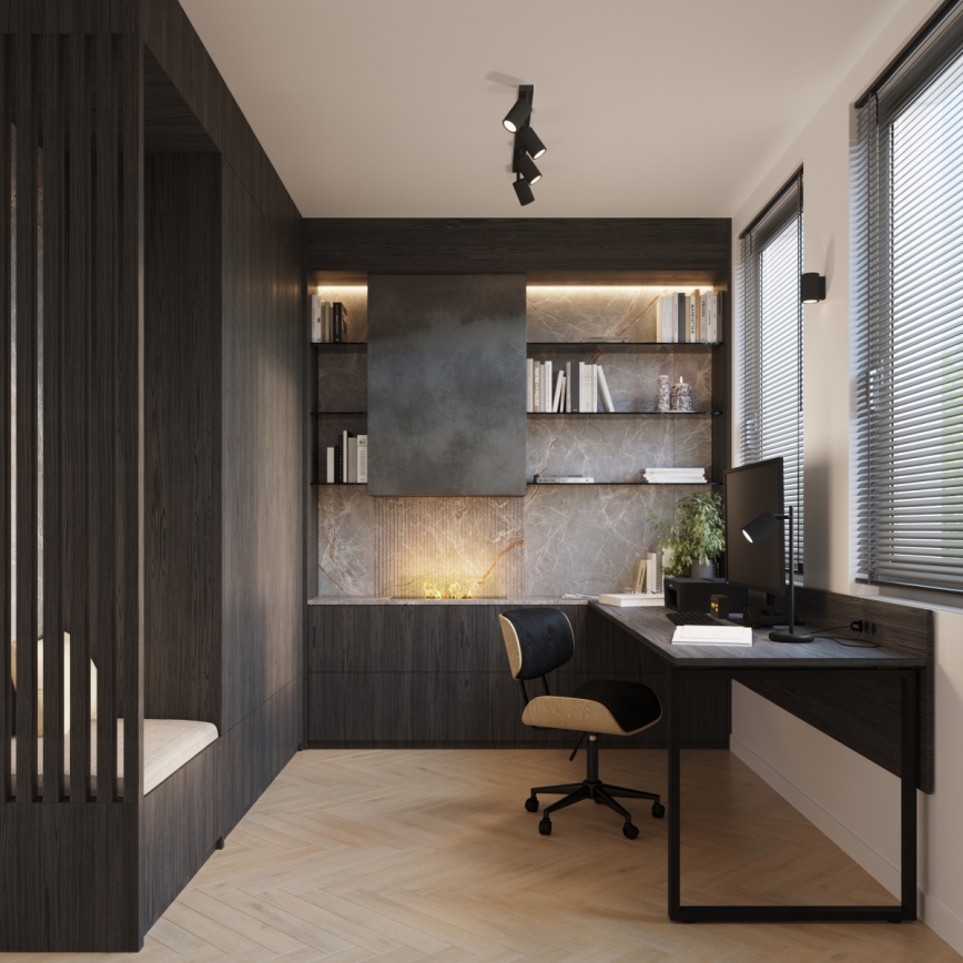 Brilagi - Точечный светильник CRESTO 4xGU10/10W/230V черный