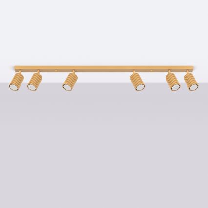 Brilagi - Точечный светильник CRESTO 6xGU10/10W/230V золотистый