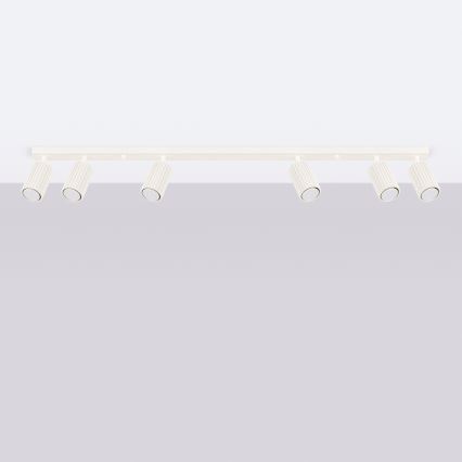 Brilagi - Точечный светильник CRESTO 6xGU10/10W/230V кремовый