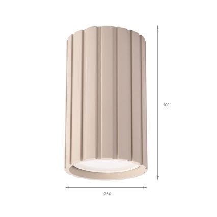 Brilagi - Точечный светильник CRISPINA 1xGU10/10W/230V 10 cm бежевый