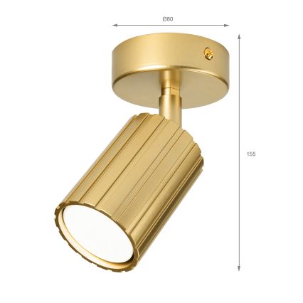 Brilagi - Точечный светильник CRISPINA 1xGU10/10W/230V золотой