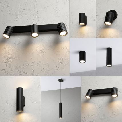 Brilagi - Точечный светильник CRISPINA 3xGU10/10W/230V чёрный