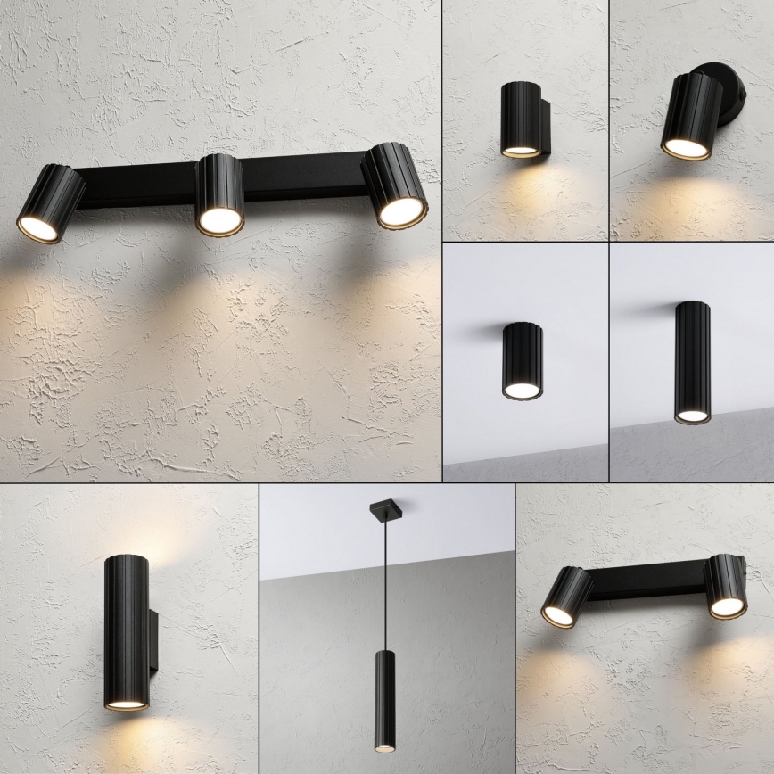 Brilagi - Точечный светильник CRISPINA 3xGU10/10W/230V чёрный