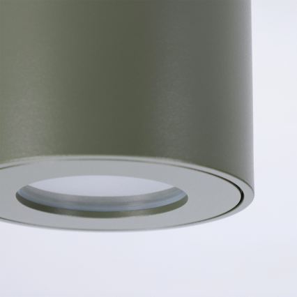 BRILAGI - Точечный светильник для ванной комнаты MIA 1xGU10/30W/230V 60x82 mm 84x80 mm тёмно-зелёный IP54