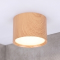 BRILAGI - Точечный светильник для ванной SMOOTH 1xGX53/15W/230V 60x82 mm декор дуба IP54