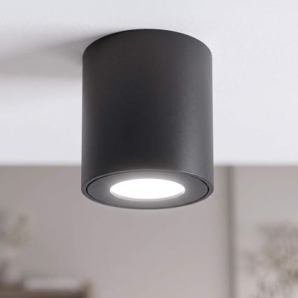 BRILAGI - Точечный светильник для ванной комнаты MIA 1xGU10/30W/230V 84x80 mm черная IP54