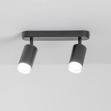 Brilagi - Точечный светильник для ванной комнаты SELE 2xGU10/30W/230V IP44 черный